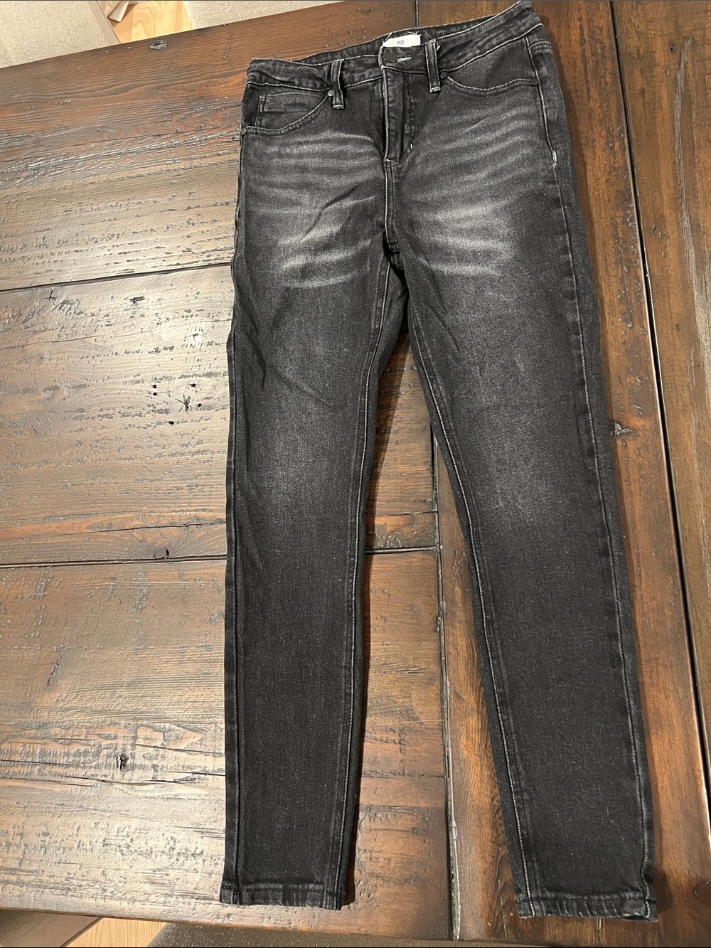 bp Black Washed Skinny Jeans